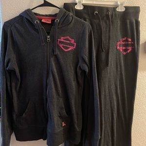 Harley Davidson sweat suit